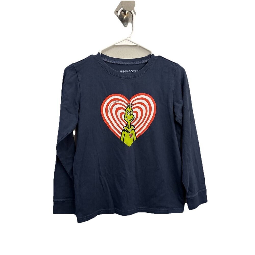 Life Is Good Crusher Tee Dr Seuss Long Sleeve T Shirt Kids XL